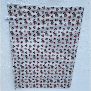 Disney Baby Toddler Mickey Mouse Print Flannel Blanket Multicolor Sz 31" x 41"
